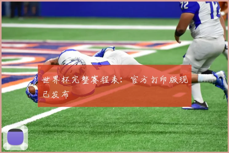 世界杯完整赛程表:官方打印版现已发布